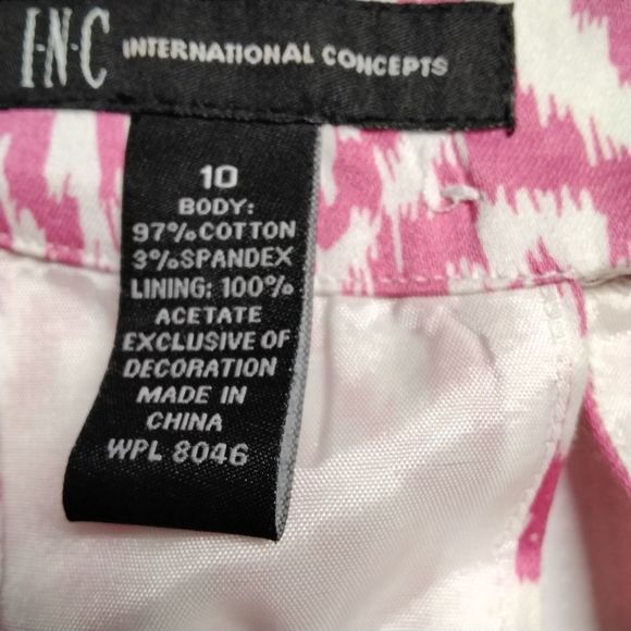 INC International Concepts Dress Pink Beaded Sz 10 Barbiecore Coquette Girl - Picture 7 of 9